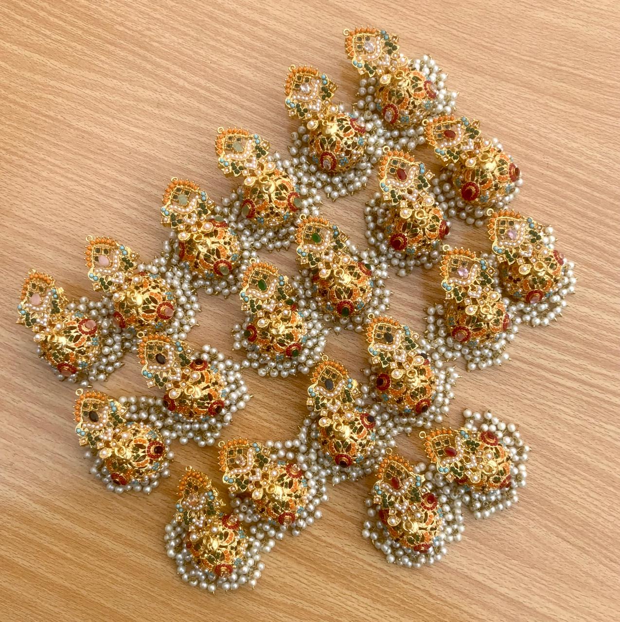 Nauratan Jhumkis