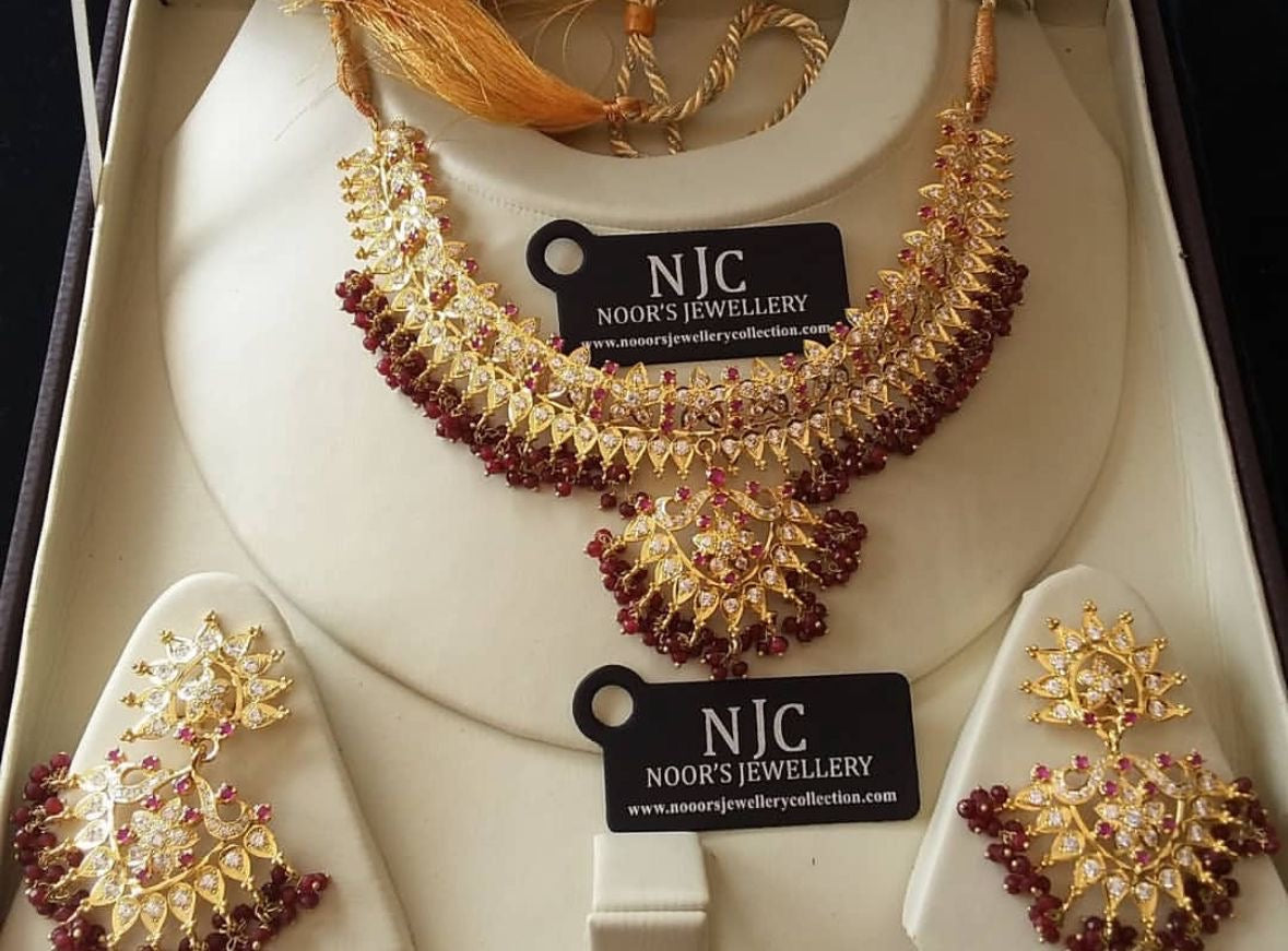 *Made To Order, Heritage jewellery made in silver sterling with rubies, also 21K gold plated*