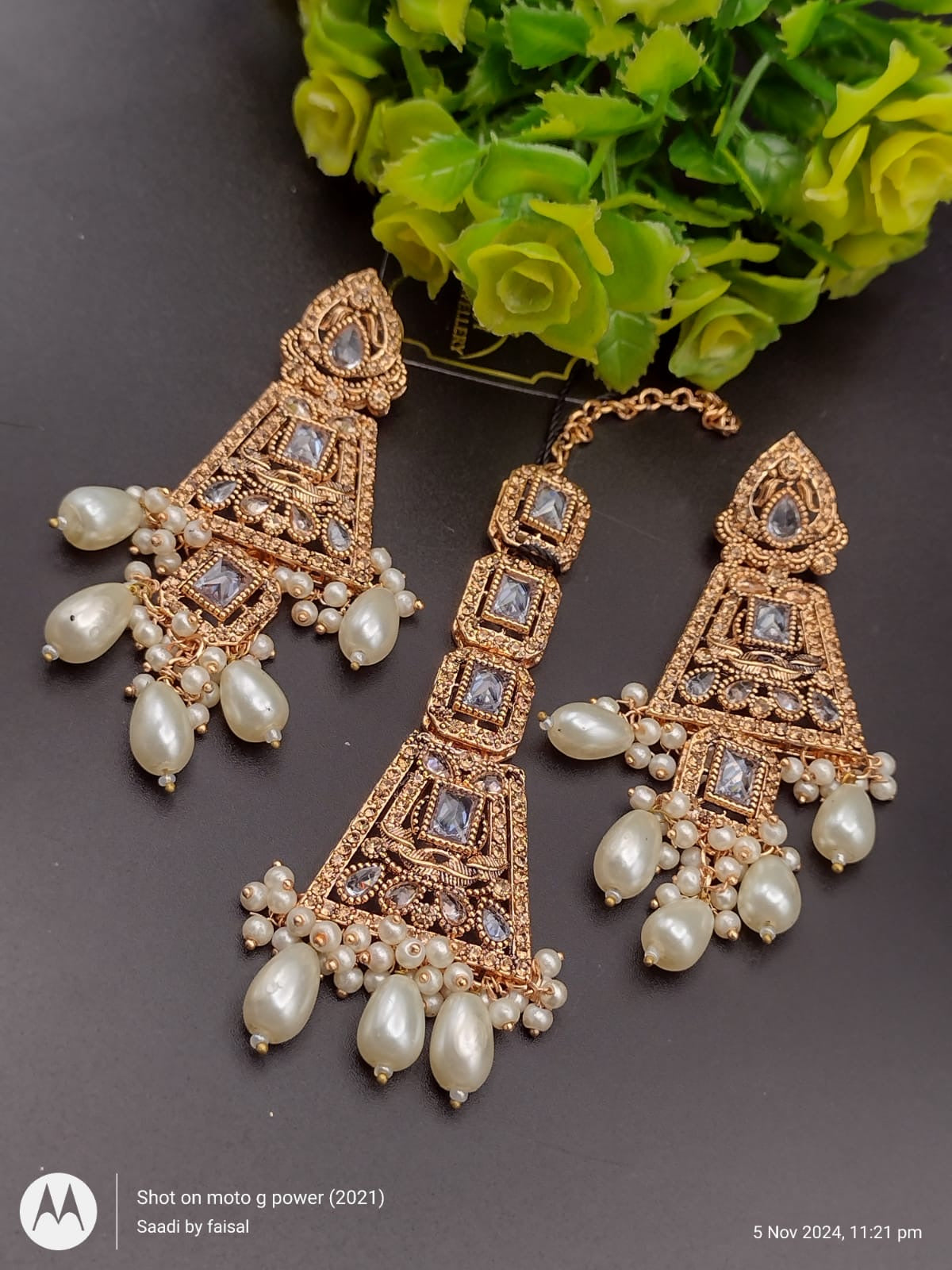 Earrings & Tikka