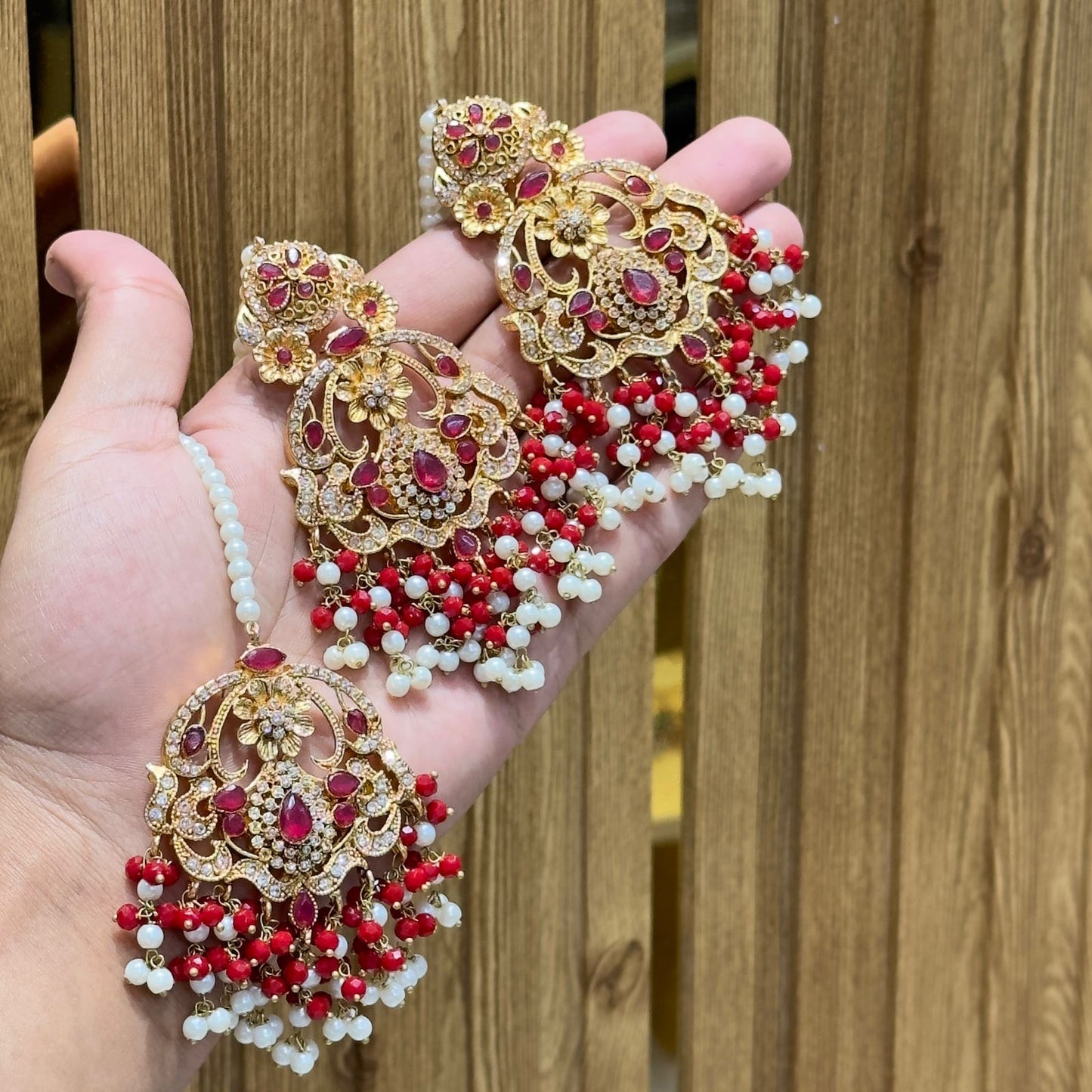 Earrings & Tikka