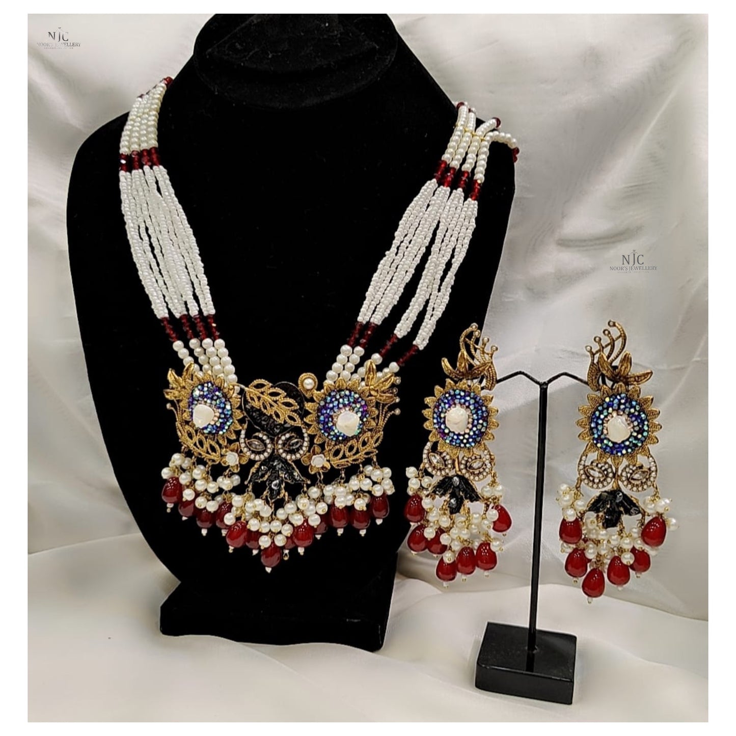 Handmade turkish work long maala set