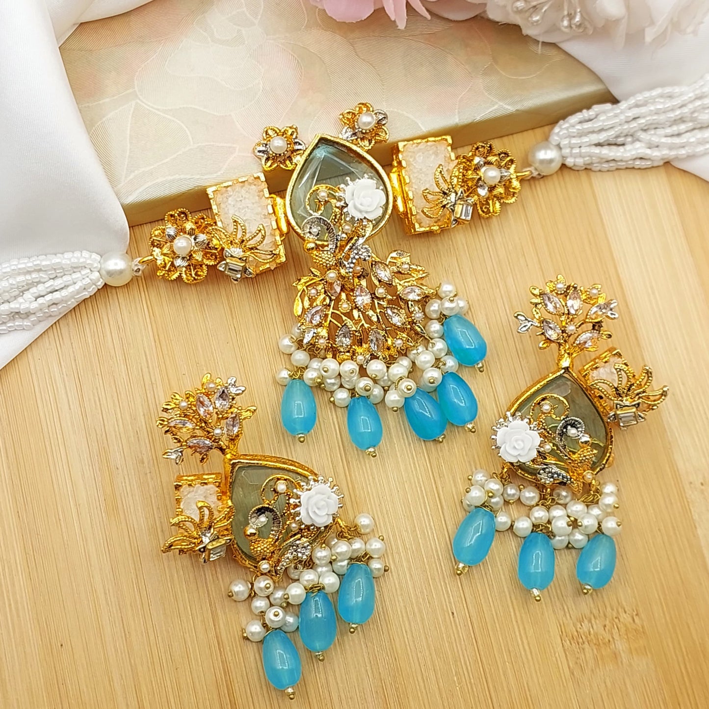 Kundan earrings