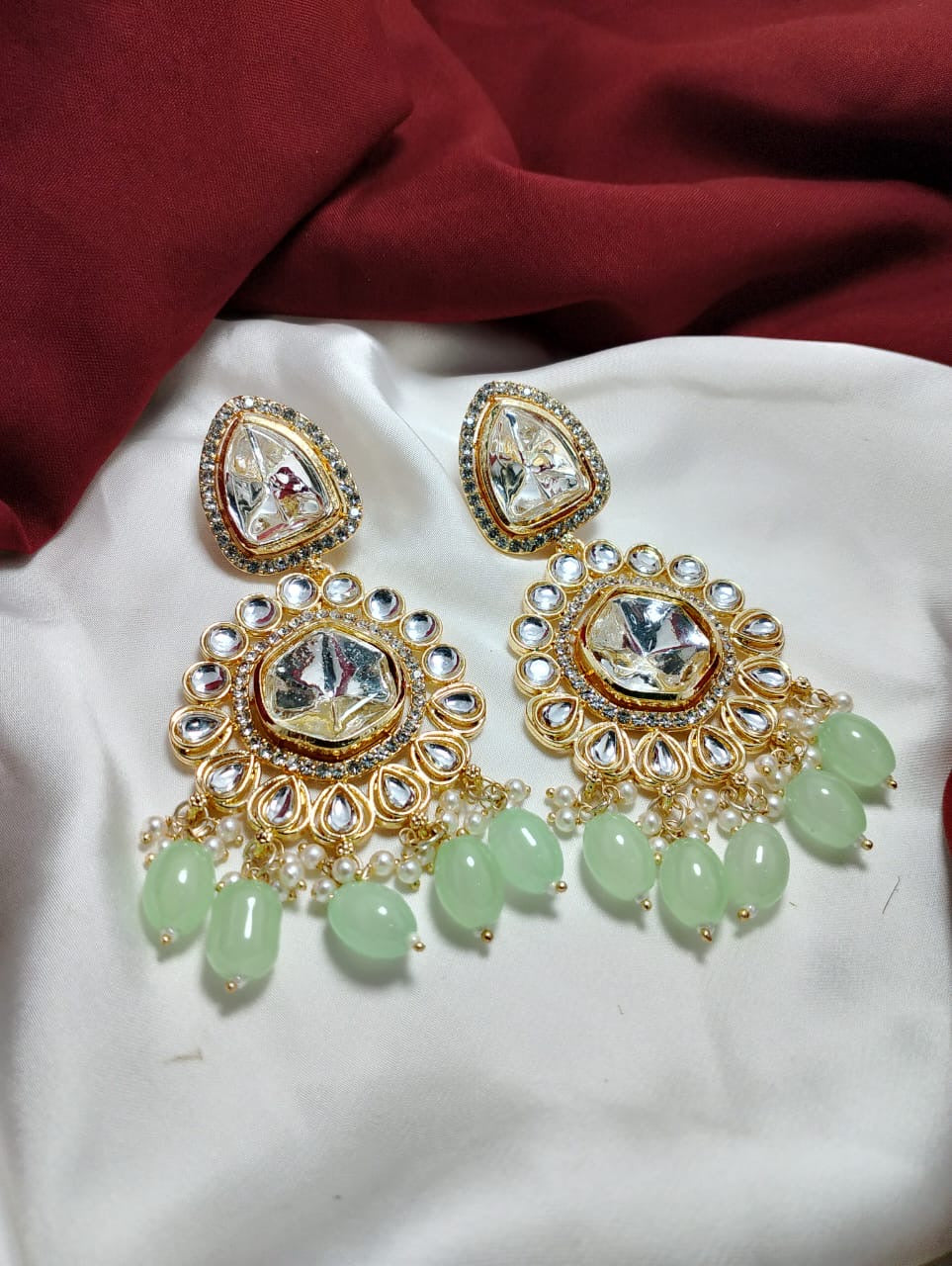 Kundan earrings