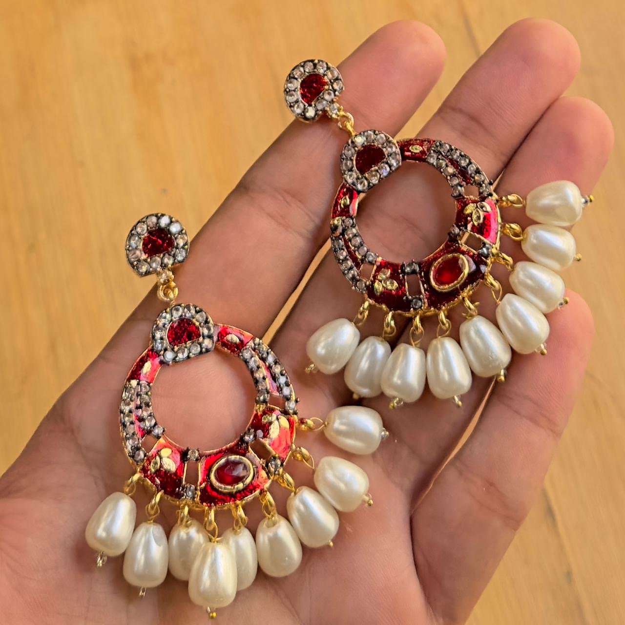 Meenakari handmade bali