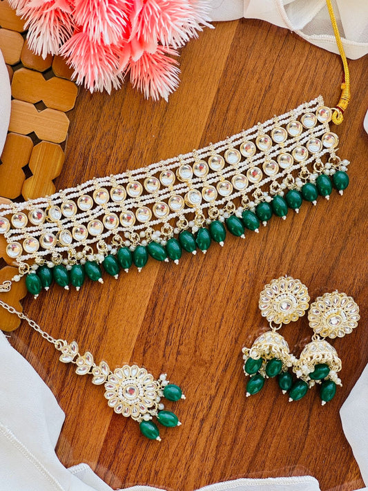 Dabbiii Kundan choker sets