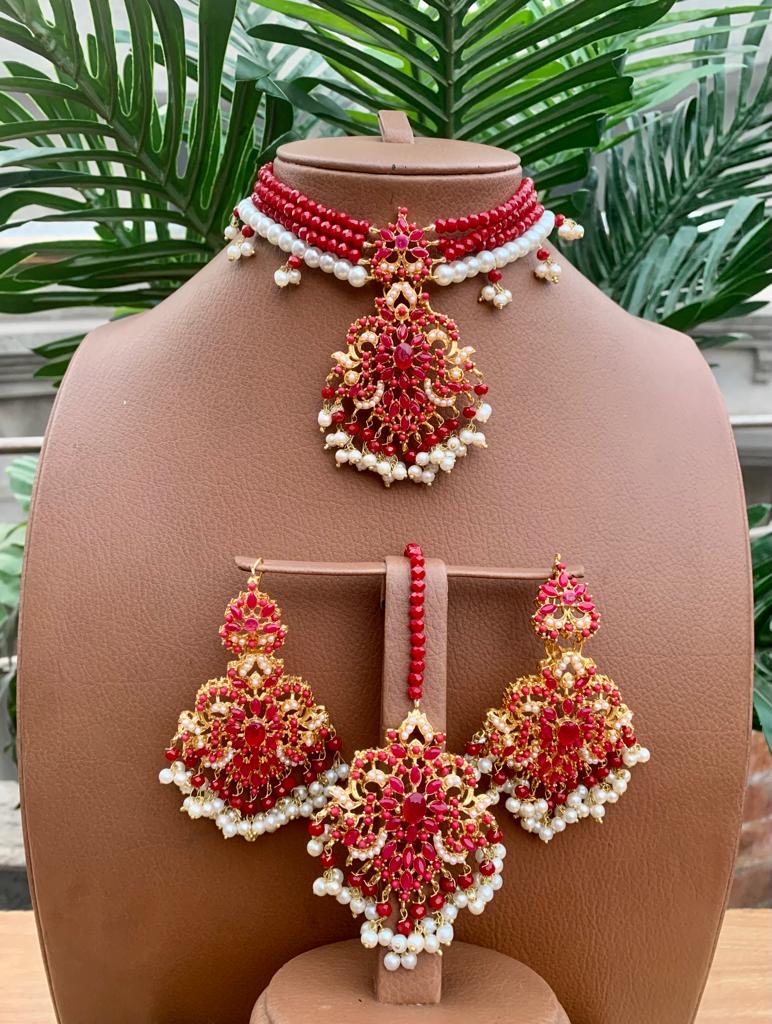 *Choker Sets with Bindiya*