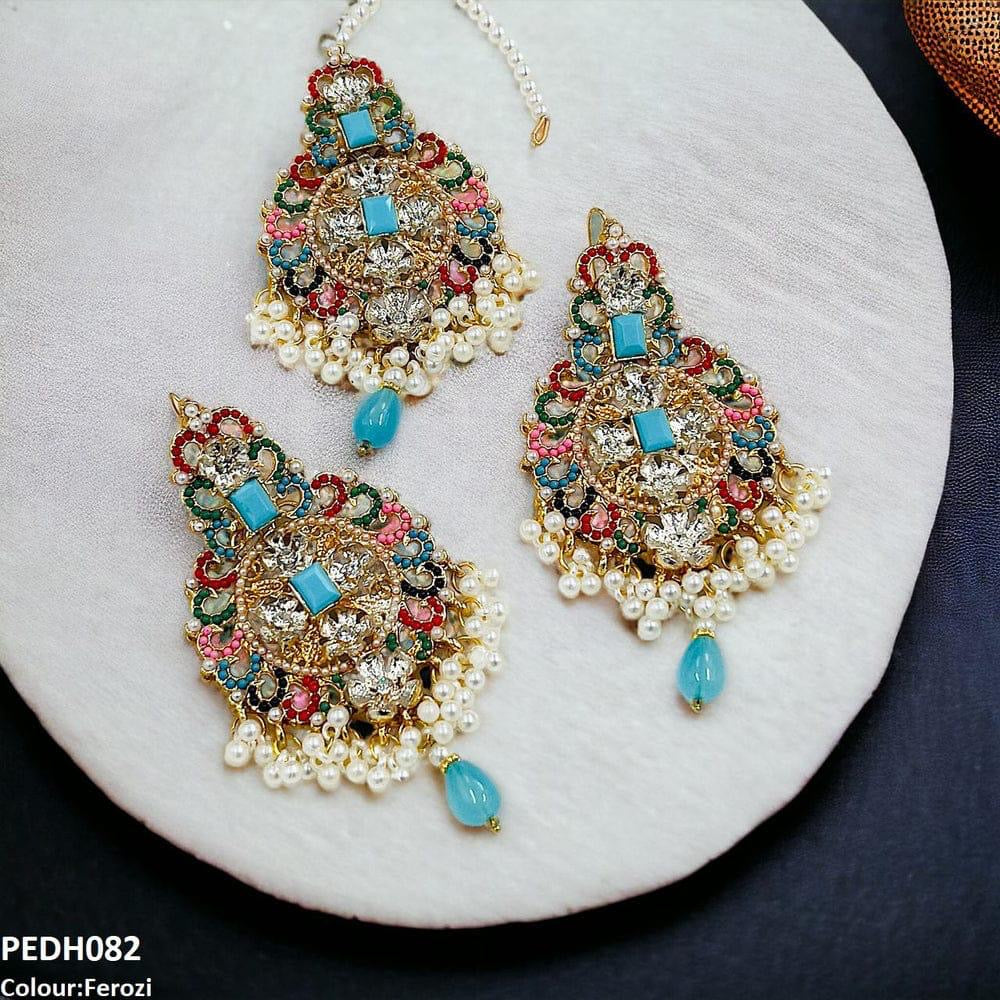 *Jhumkas Tikka Set*
