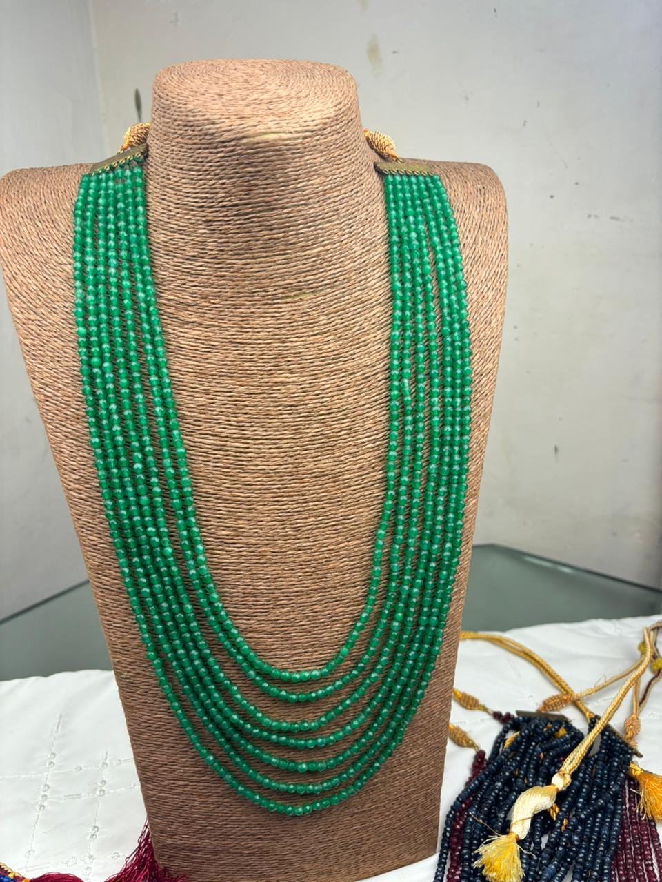 *Made to order, Semi precious jade stone strings. You can customise it too*