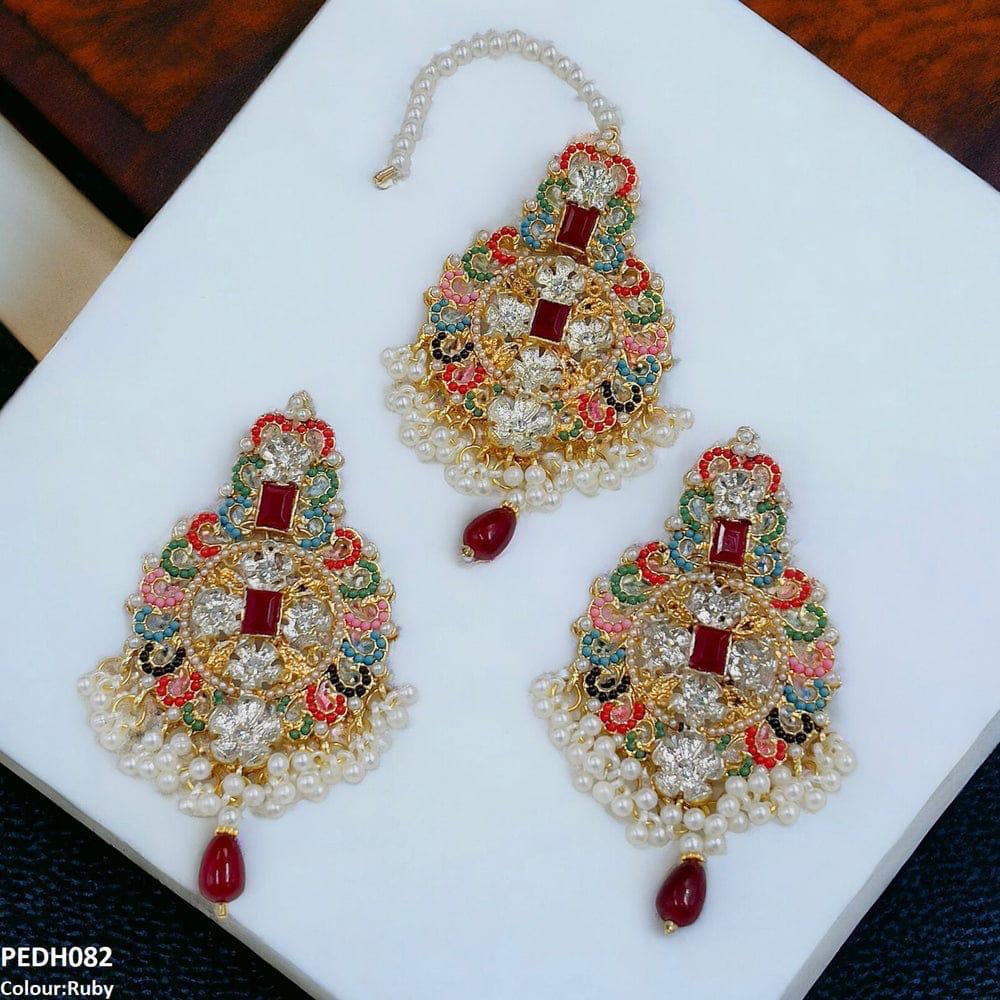 *Jhumkas Tikka Set*