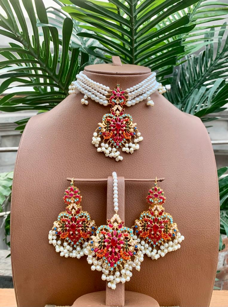 *Choker Sets with Bindiya*