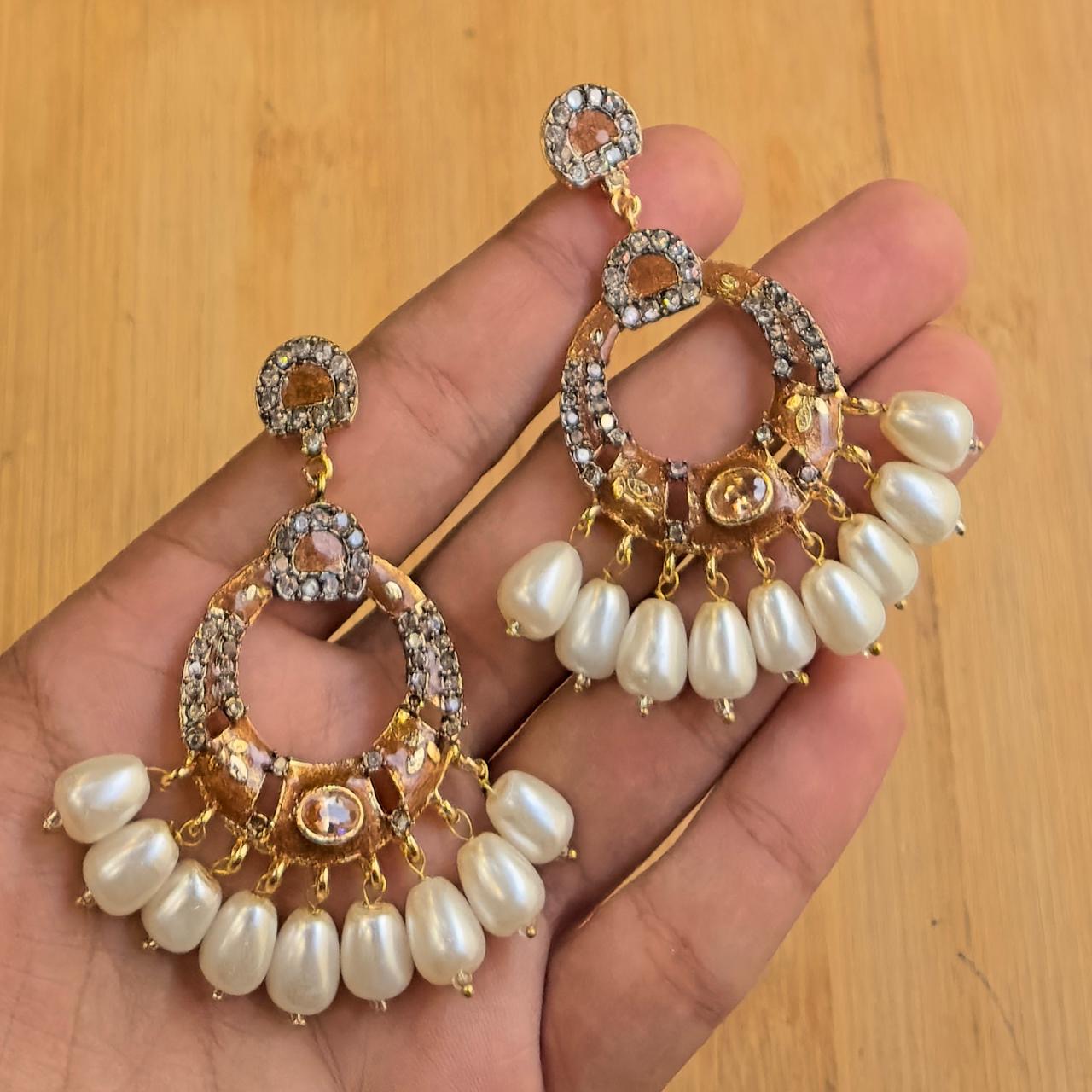 Meenakari handmade bali