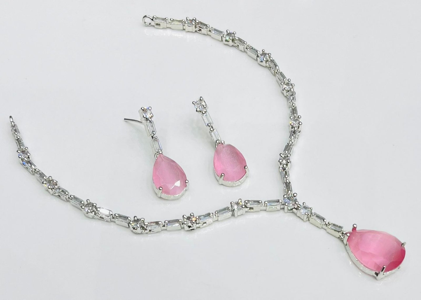 Zircon necklace set