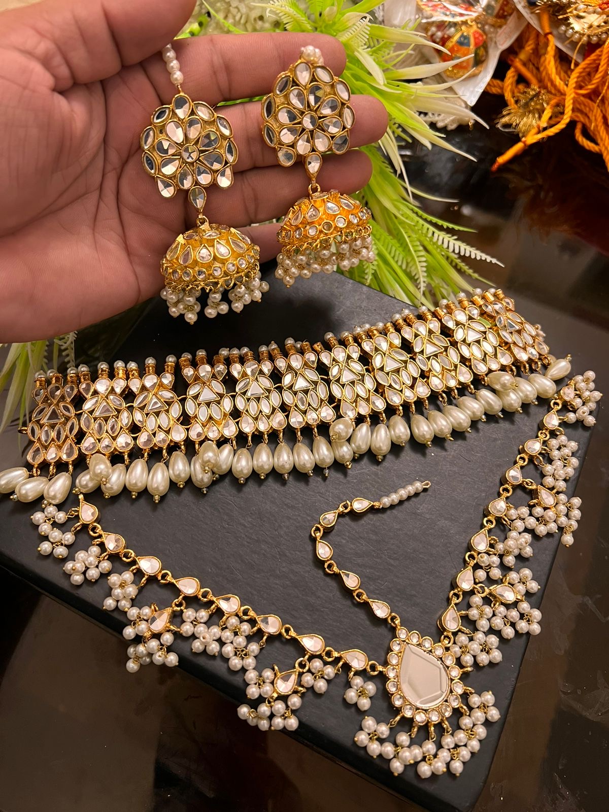 Farahiii Kundan set
