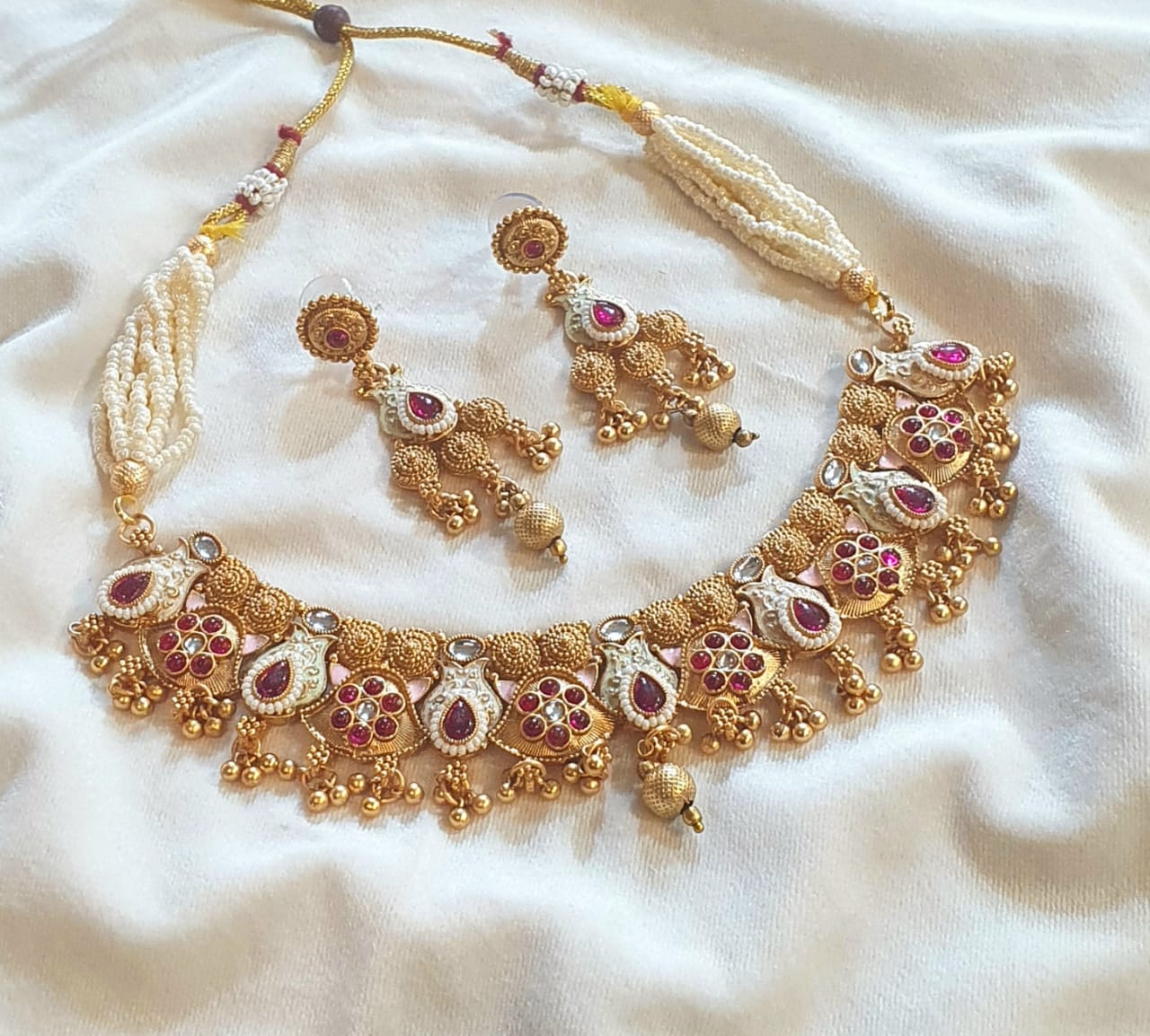Rajwari necklace set