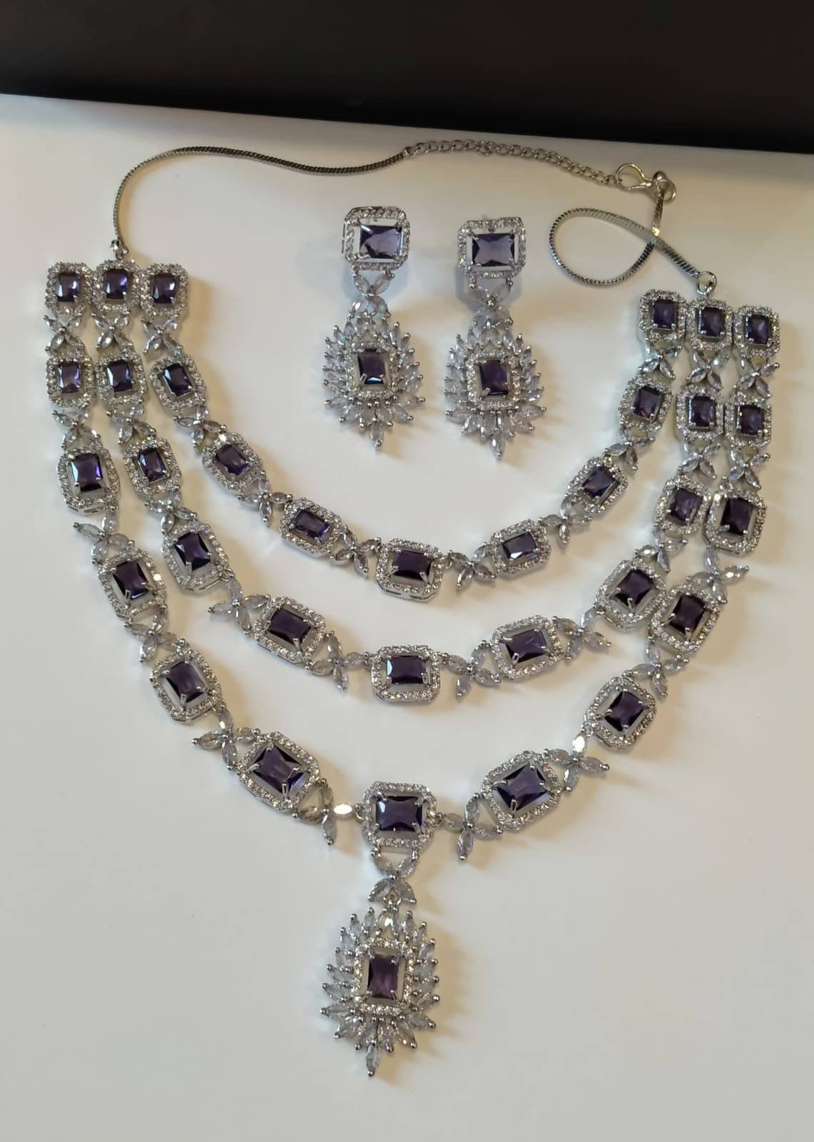 *Designer Diamond Necklace Set*