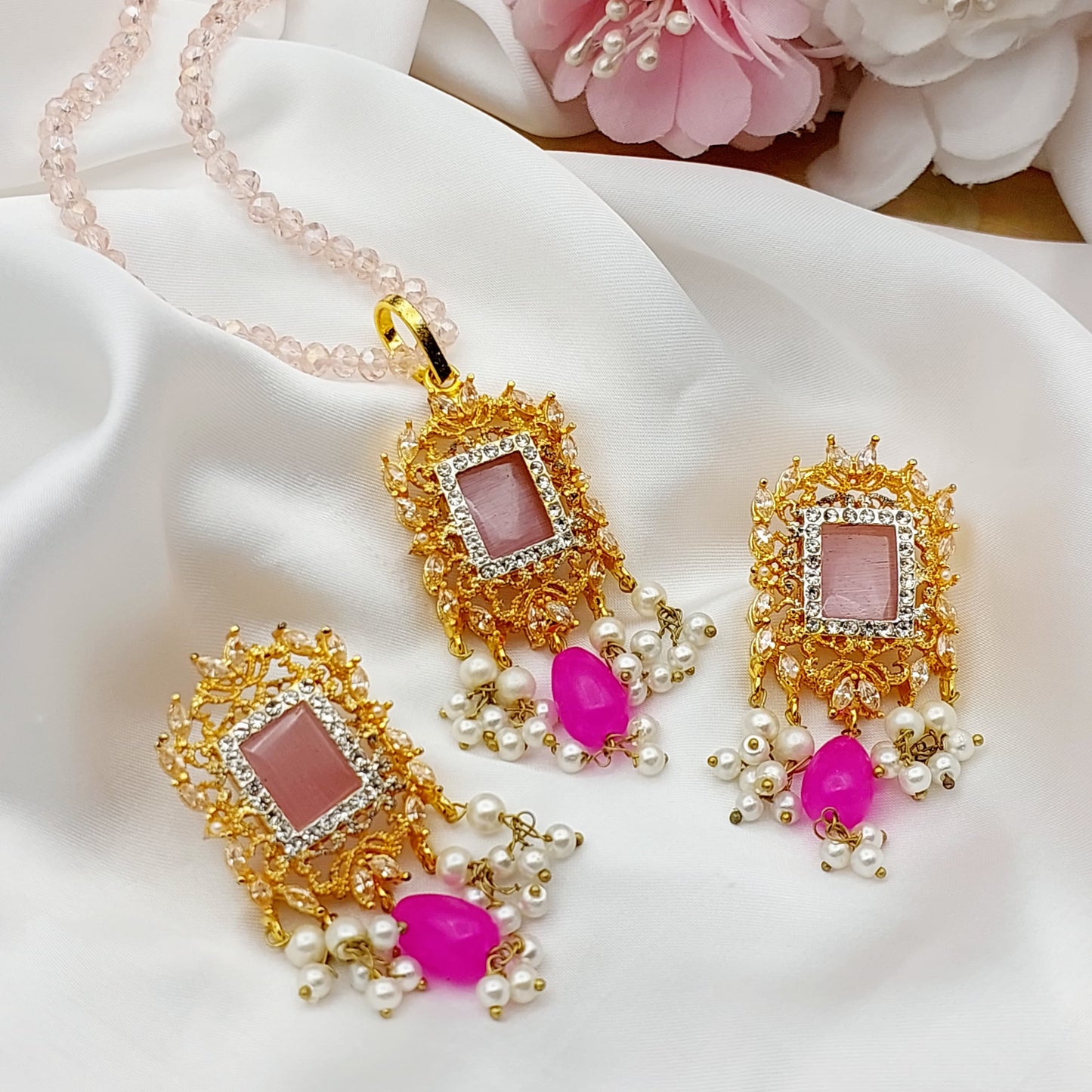 Zircon pendant/kit sets