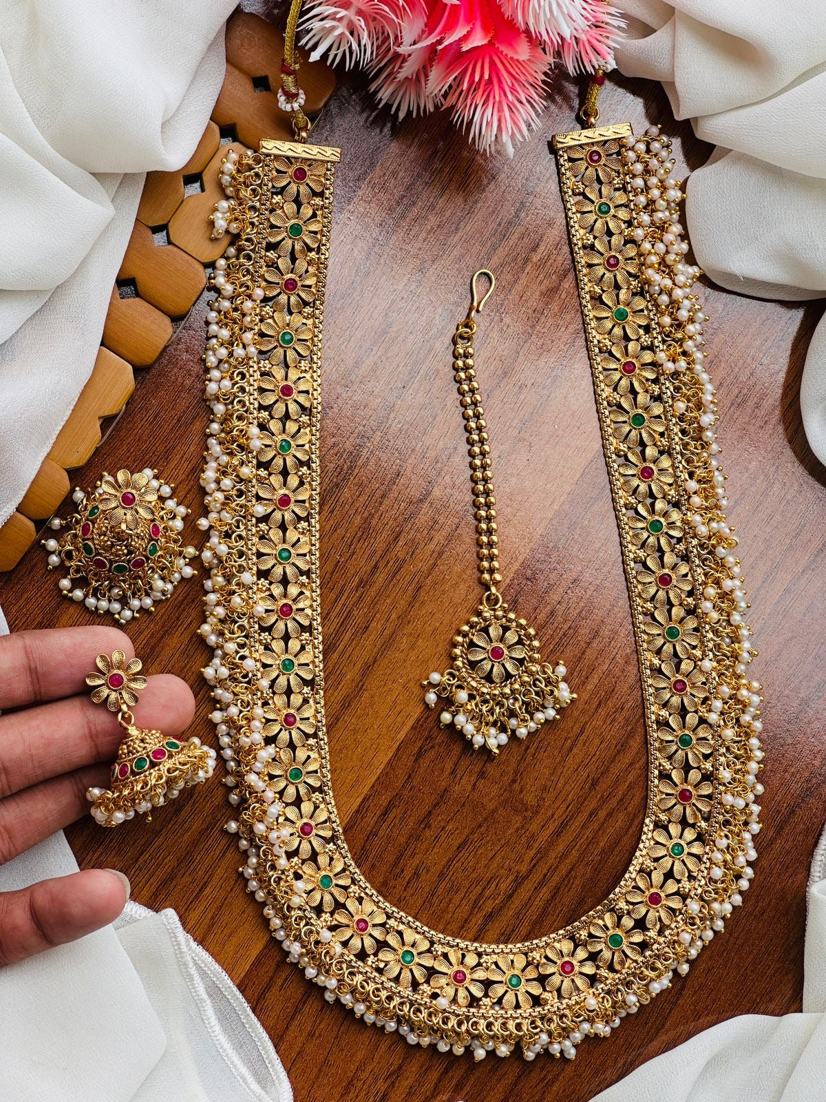 Rajwari mala set