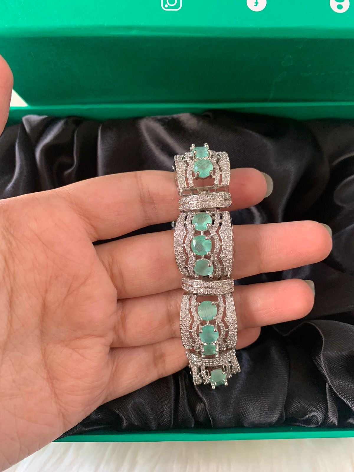 Indian original american diamond bracelet