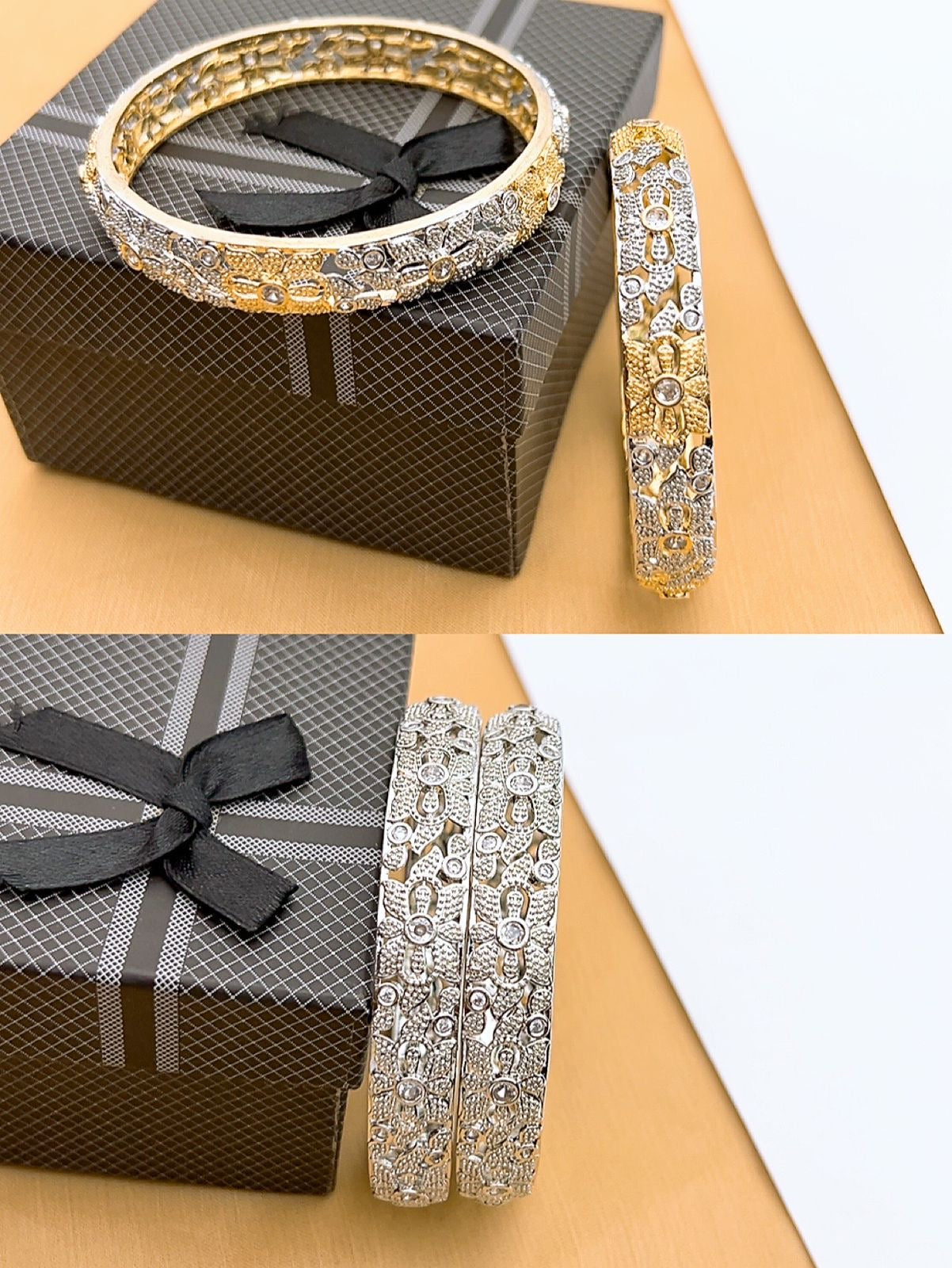 One Carat Bangles price for two