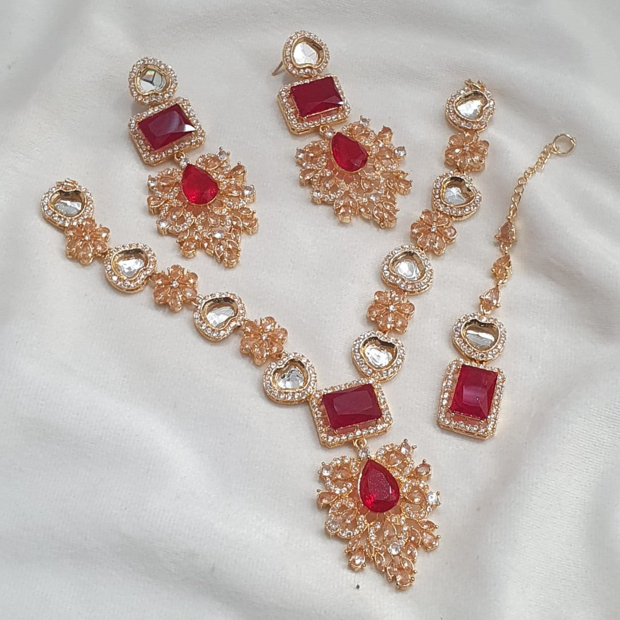 Stylish V Neck Set