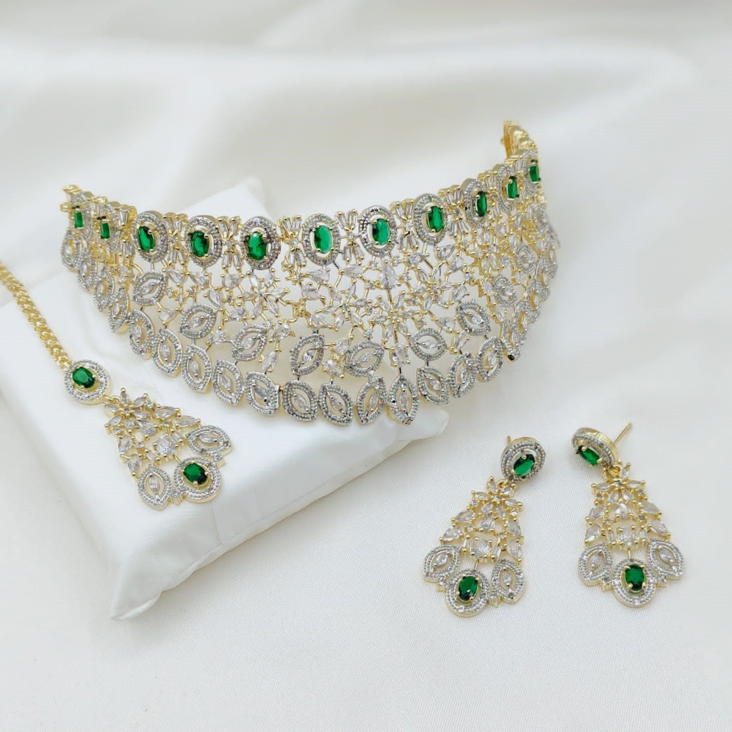 Silver Bridal Sets