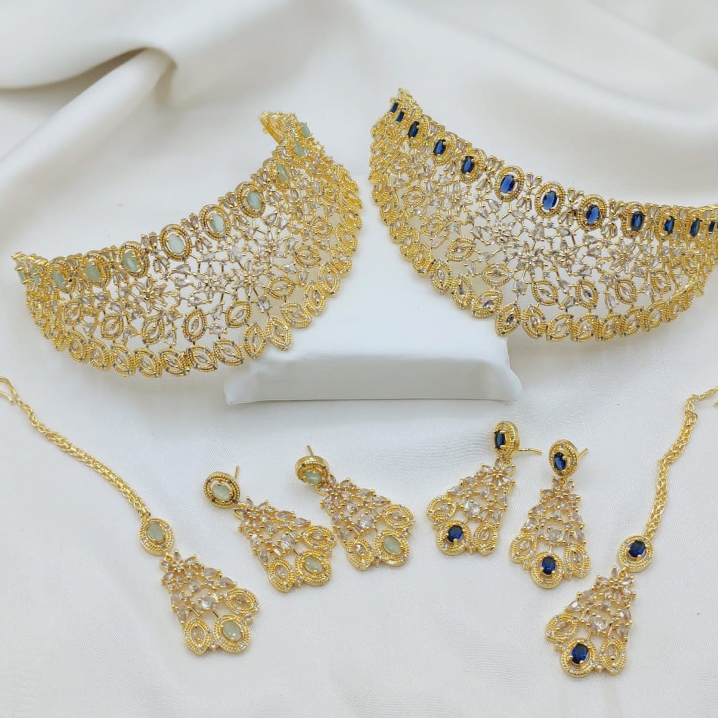 Silver Bridal Sets
