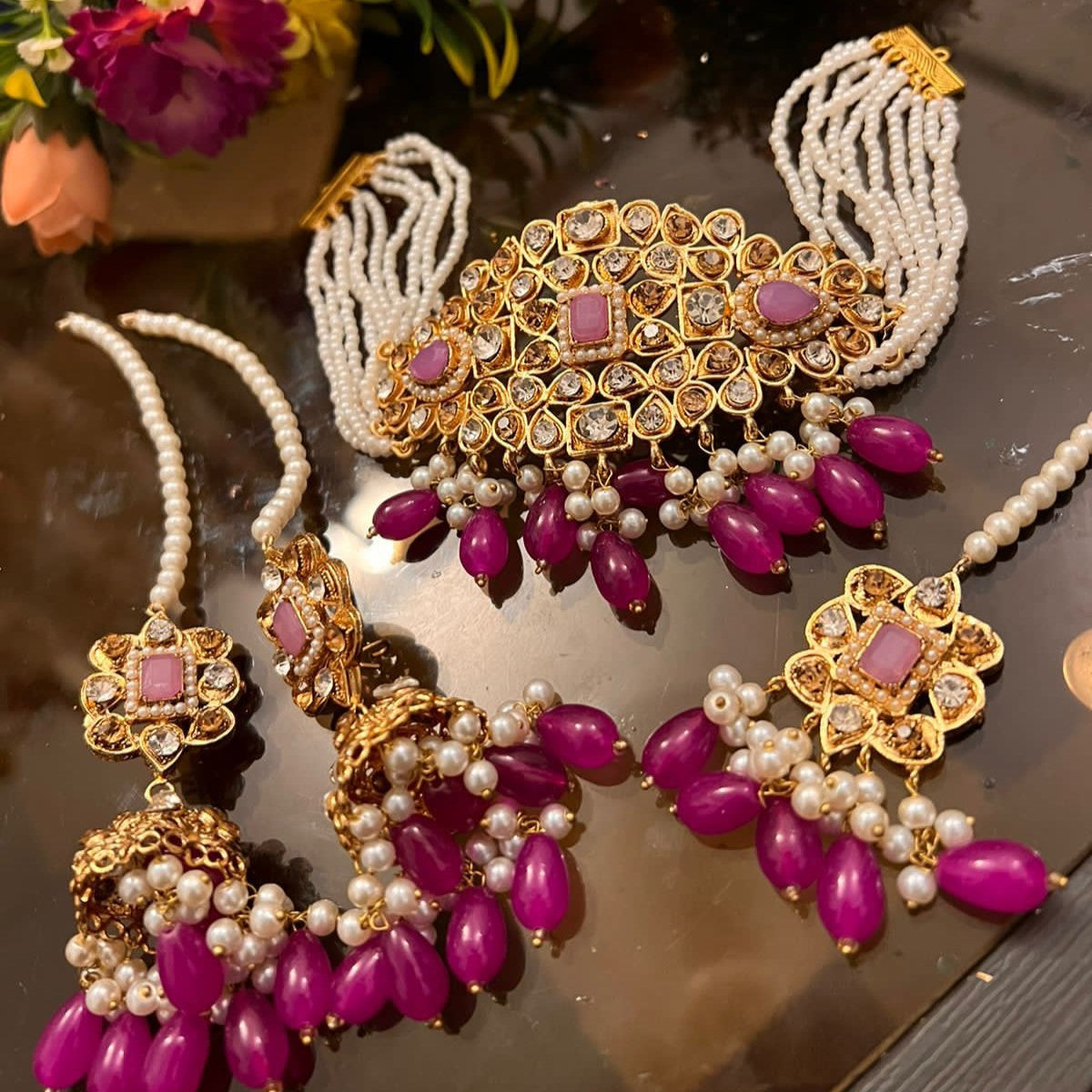 Bridal Choker Sets