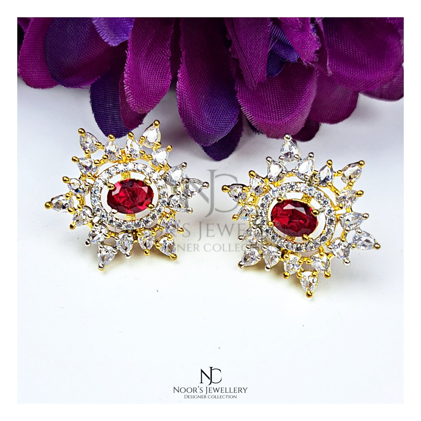 Rubby Stylish Studs