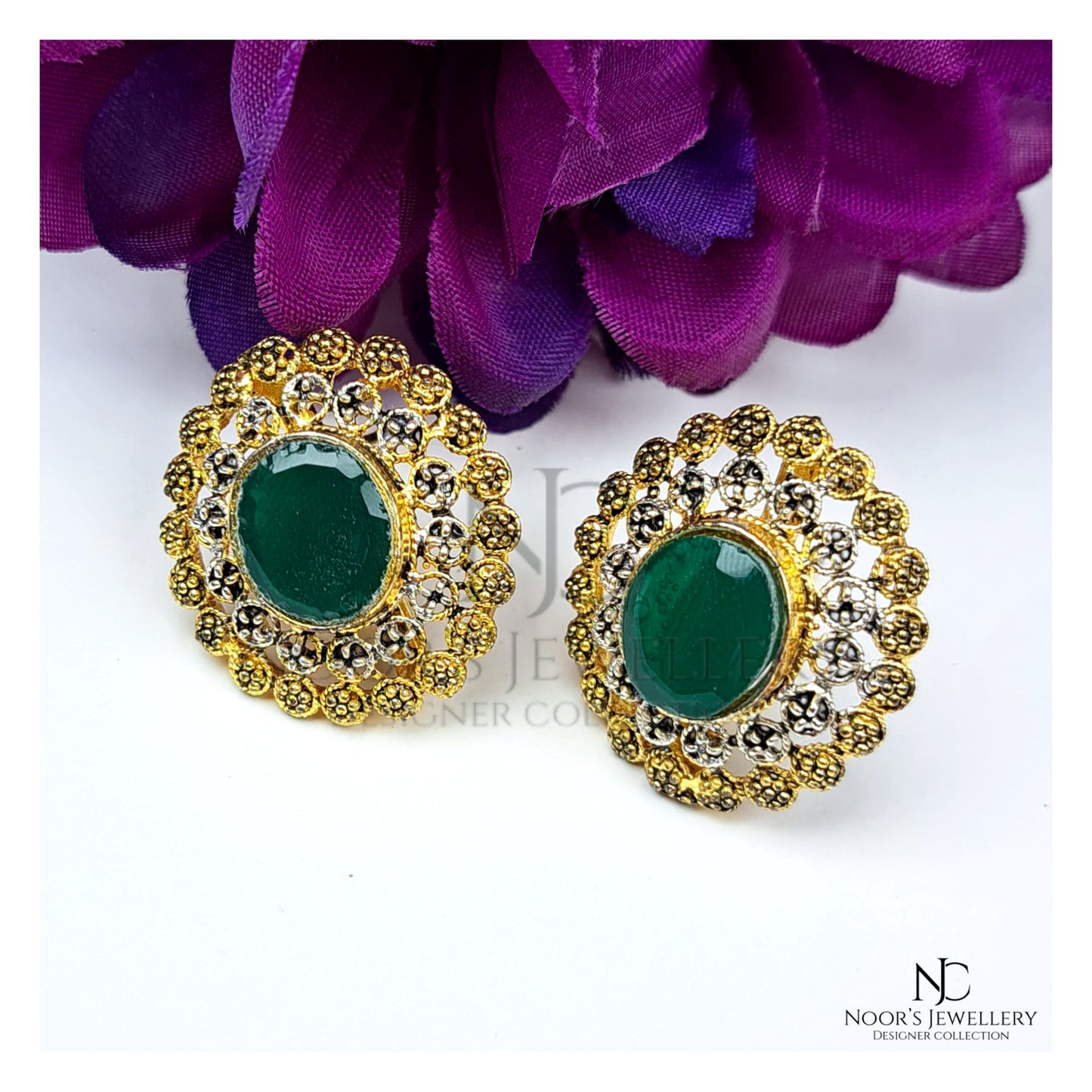 Emerlad Studs