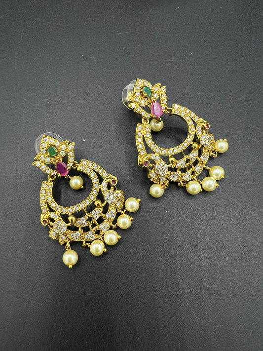 South indian baliya earrings
