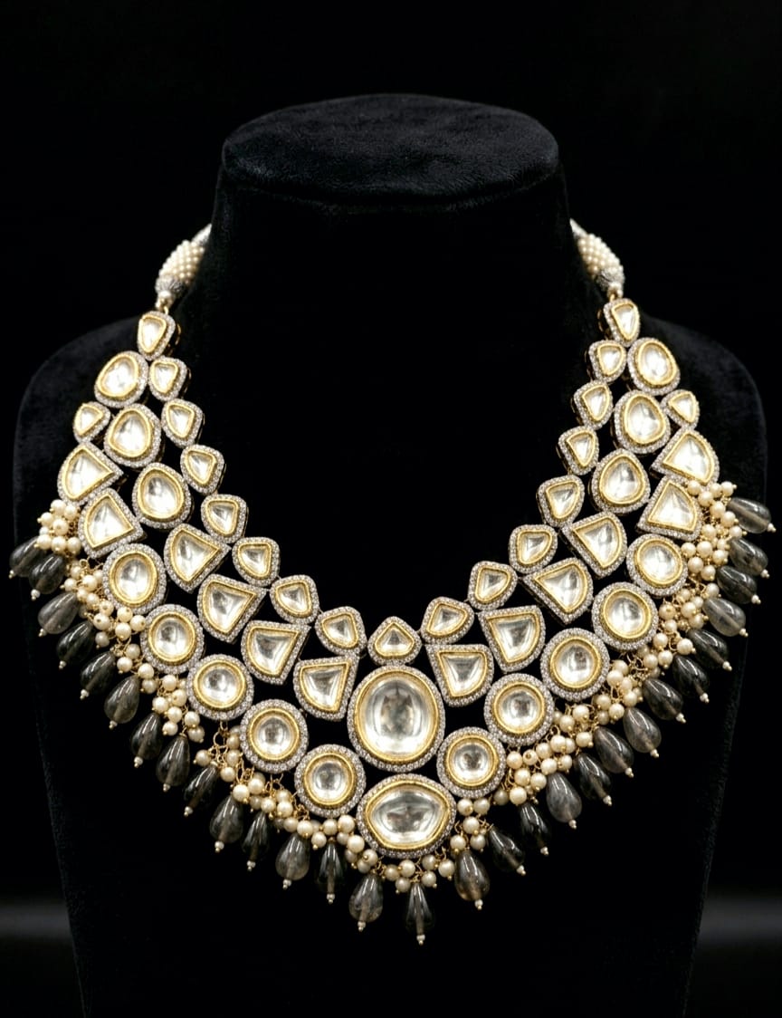 Thappa Kundan necklace sets
