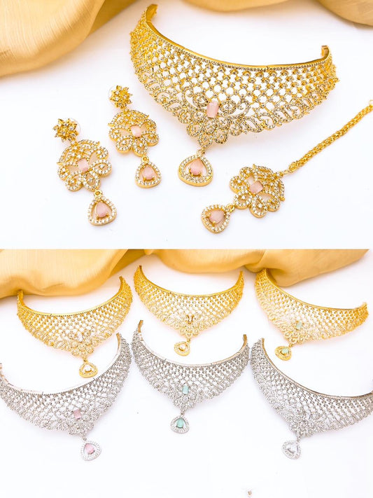 One carat chokersets