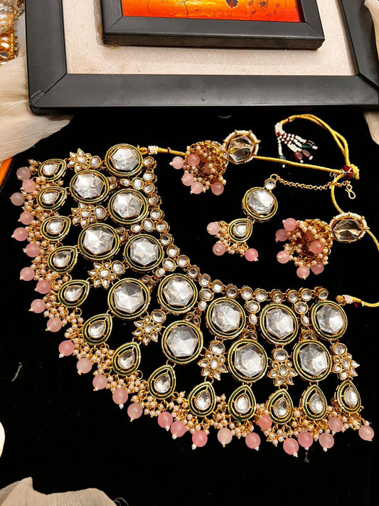 Farshi kundan necklace sets