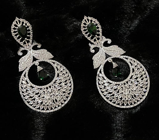 Silver Design Earring