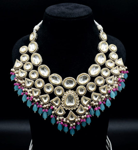 Thappa Kundan necklace sets