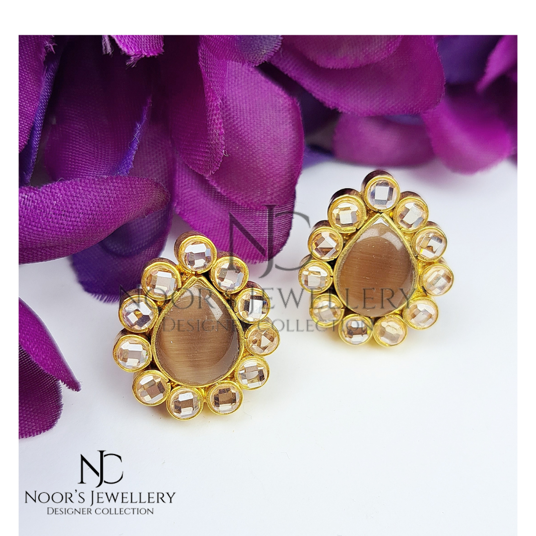Champange Earrings