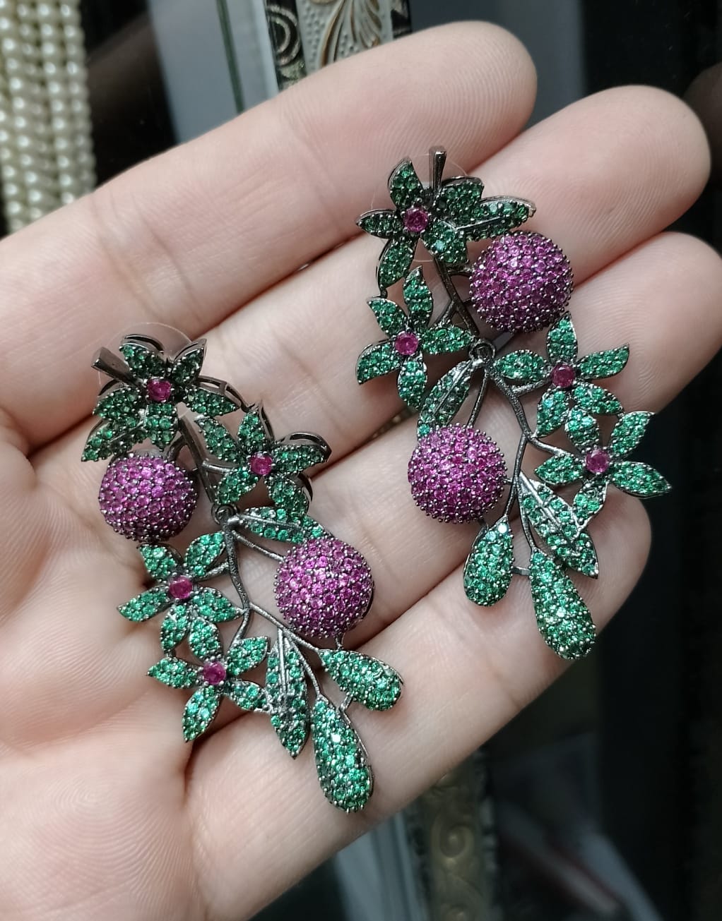 Micro Zircon Earrings