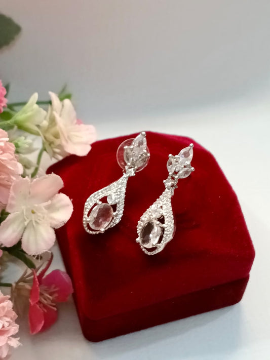 Earrings zircon