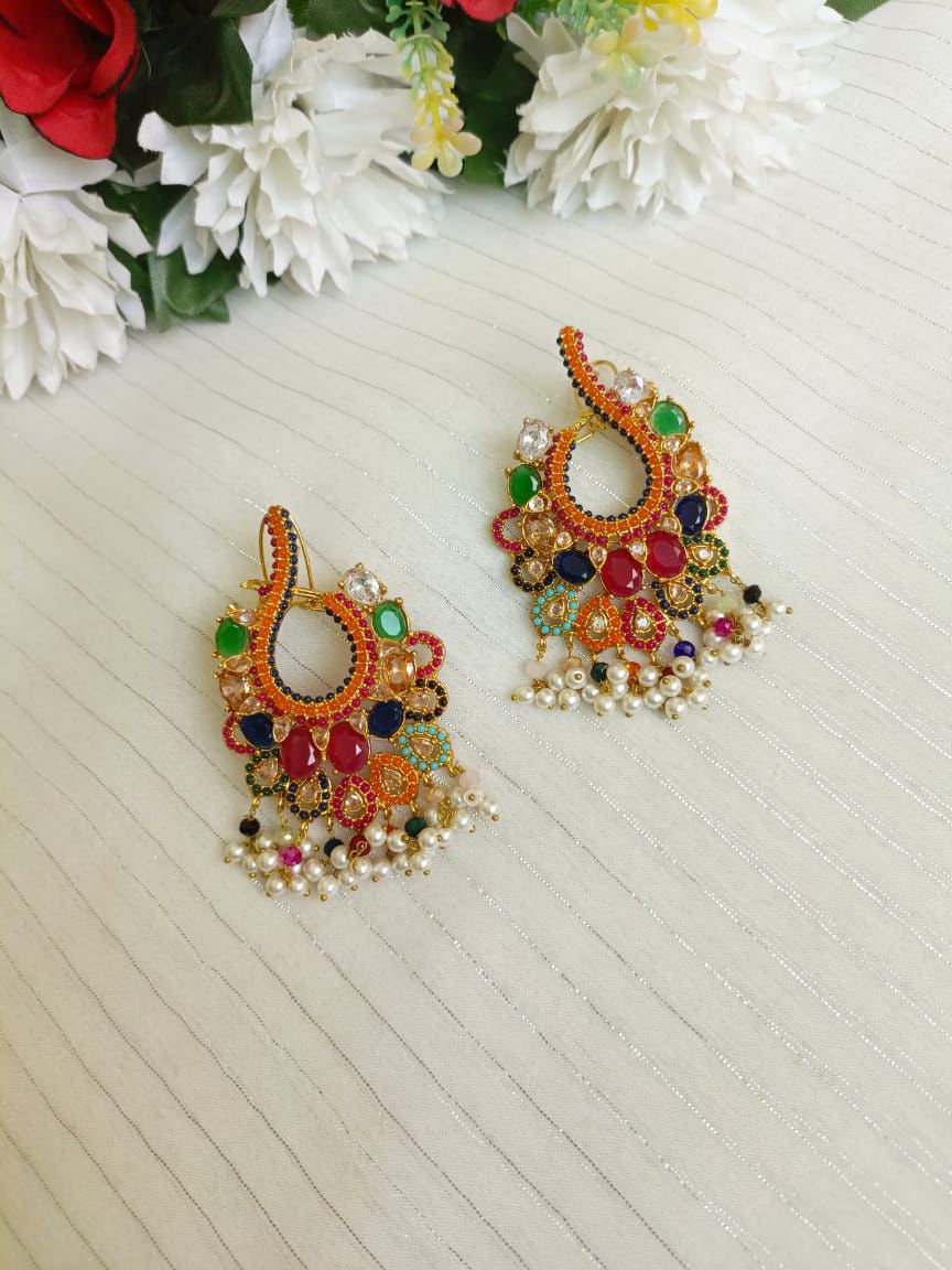 New Designer Nauratan Earrings