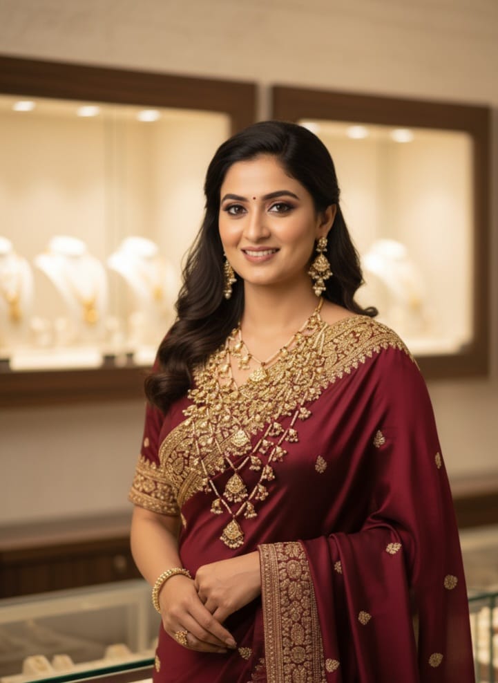 Beautiful Indian jaipuri fine quality 5 Lara two side work mala set ππ«