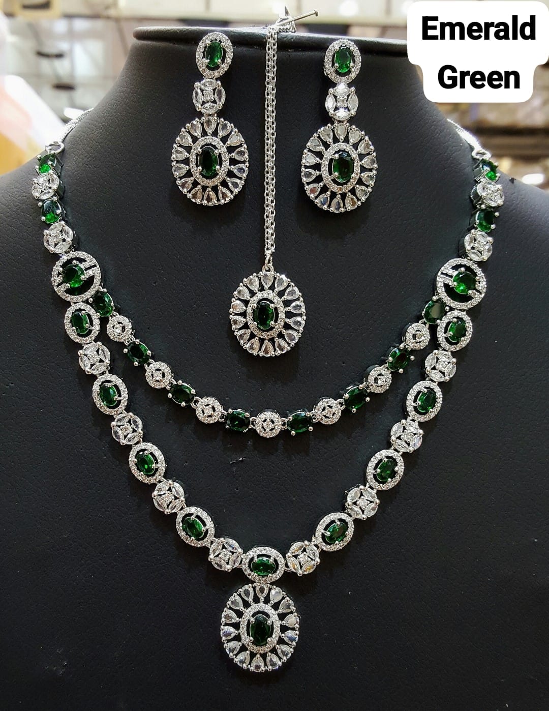 Double layered zircon mala
