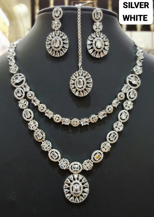Double layered zircon mala
