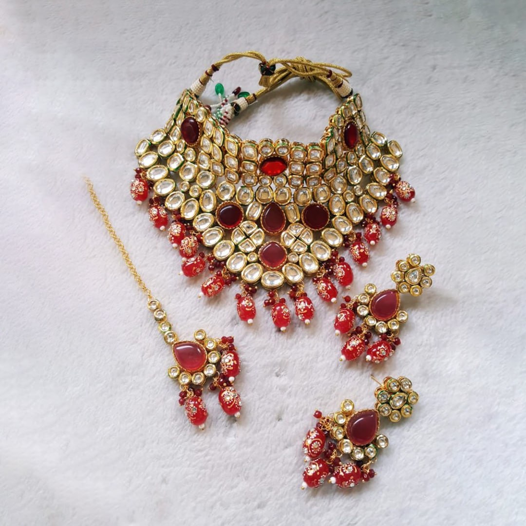 Kundan big bridal set