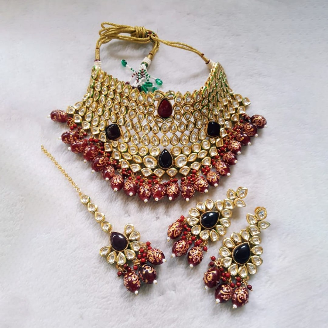 Kundan big bridal set