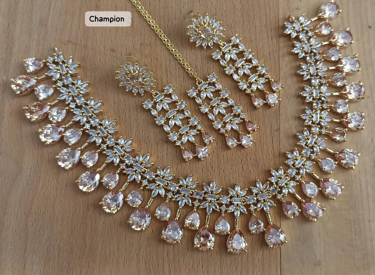 Necklace Sets Zircon