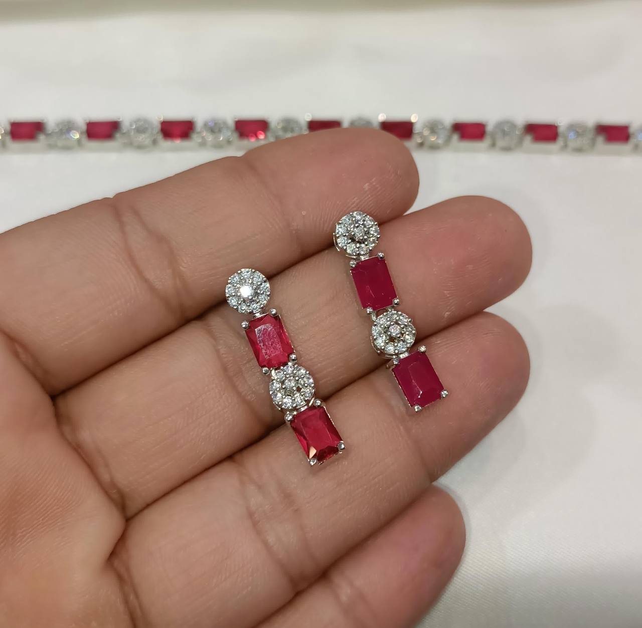Zircon Necklace Set