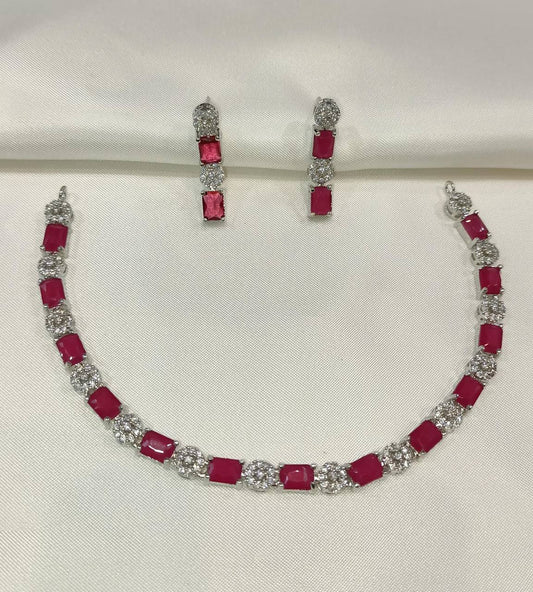 Zircon Necklace Set