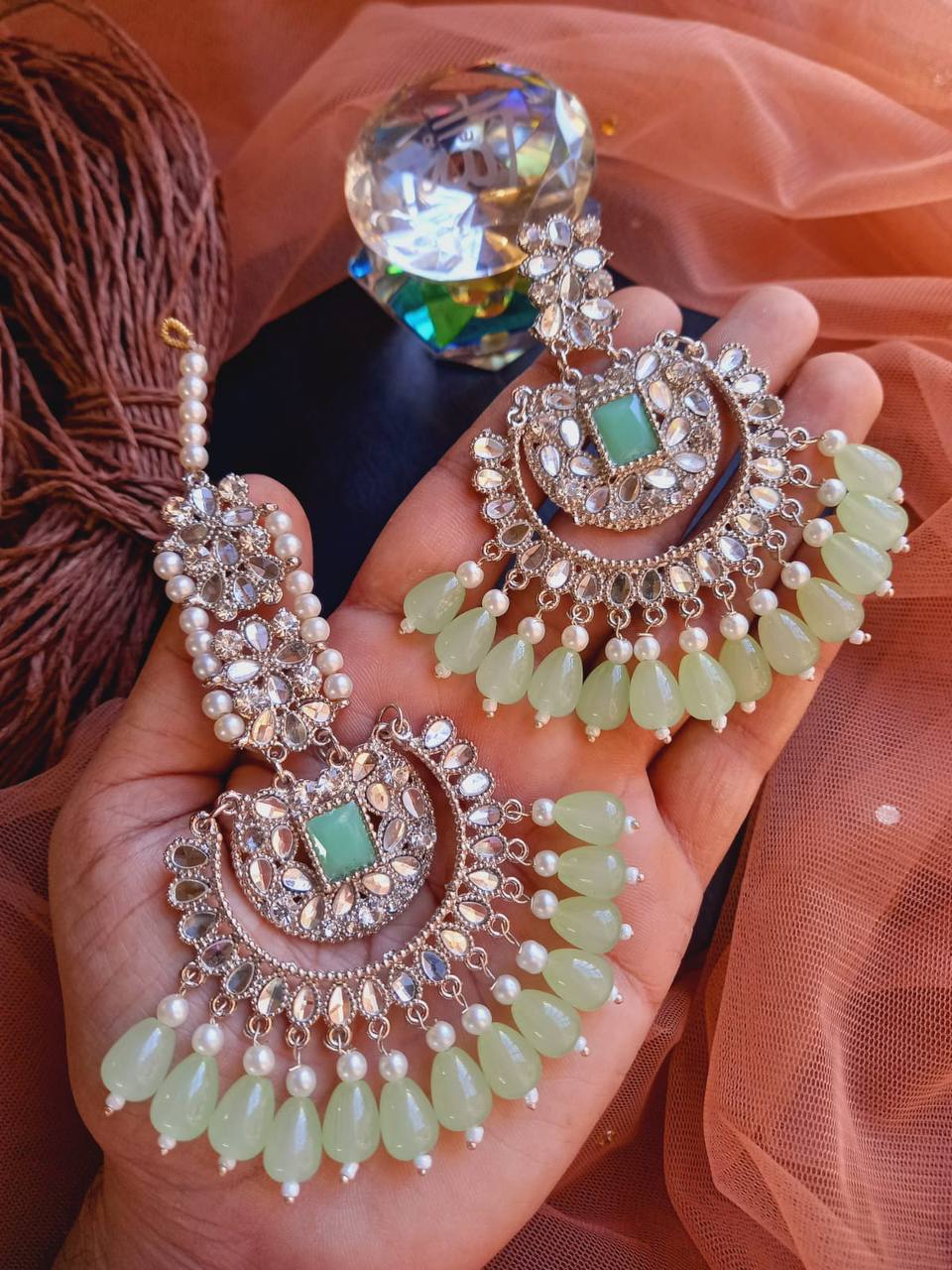 Earrings Bala Tikka Set