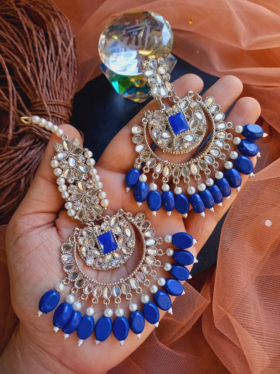 Earrings Bala Tikka Set