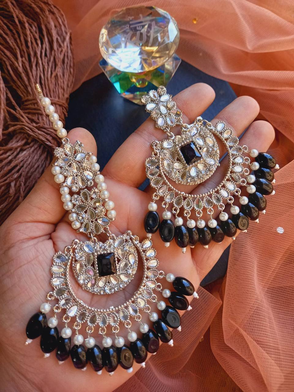 Earrings Bala Tikka Set